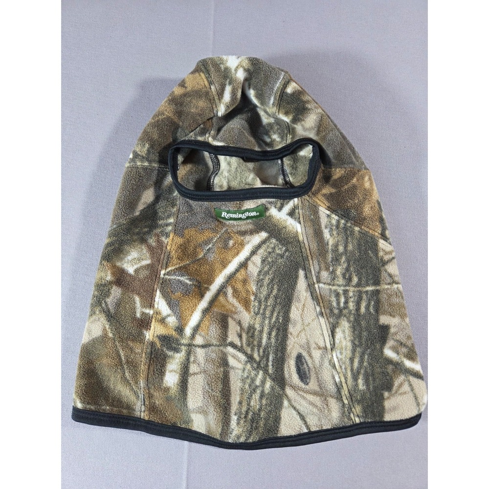 Remington Face Mask Mens One Size Green Hunting Balaclava Full Face Camouflage